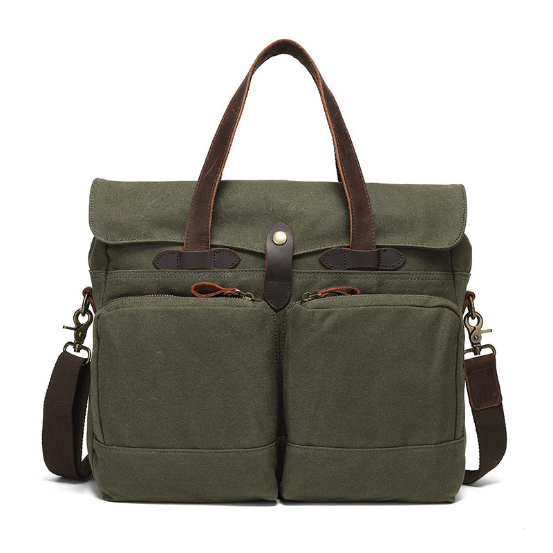 Portable Briefcase Men's One-shoulder Crossbody Outdoor Travel