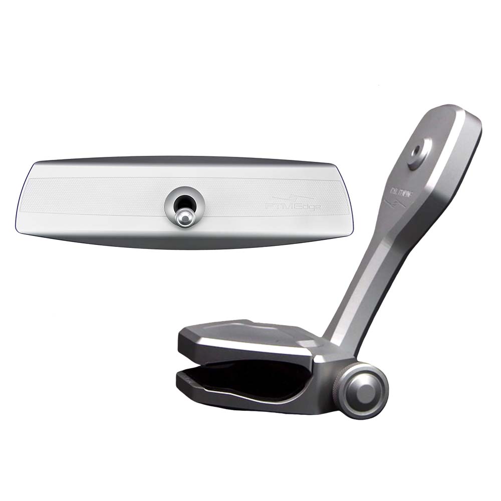 PTM Watersports Mirror/Bracket Kit w/VR-140 Elite Mirror ZXR-320 (Silver) TRAPSKI