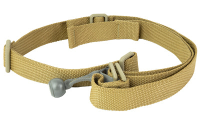 Blue Force Gear GMT "Give Me Tail" - 2-Point Combat Sling - 1.25" Webbing - Snag Free Lock Release Tab - TEX 70 Bonded Nylon Thread - Black Atomic Defense