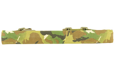 Blue Force Gear Vickers Sling - Padded - 2-Point Combat Sling - Black - Molded Acetal Adjuster - No Quick Release - Attached with TriGlide instead of Loop Lock Atomic Defense