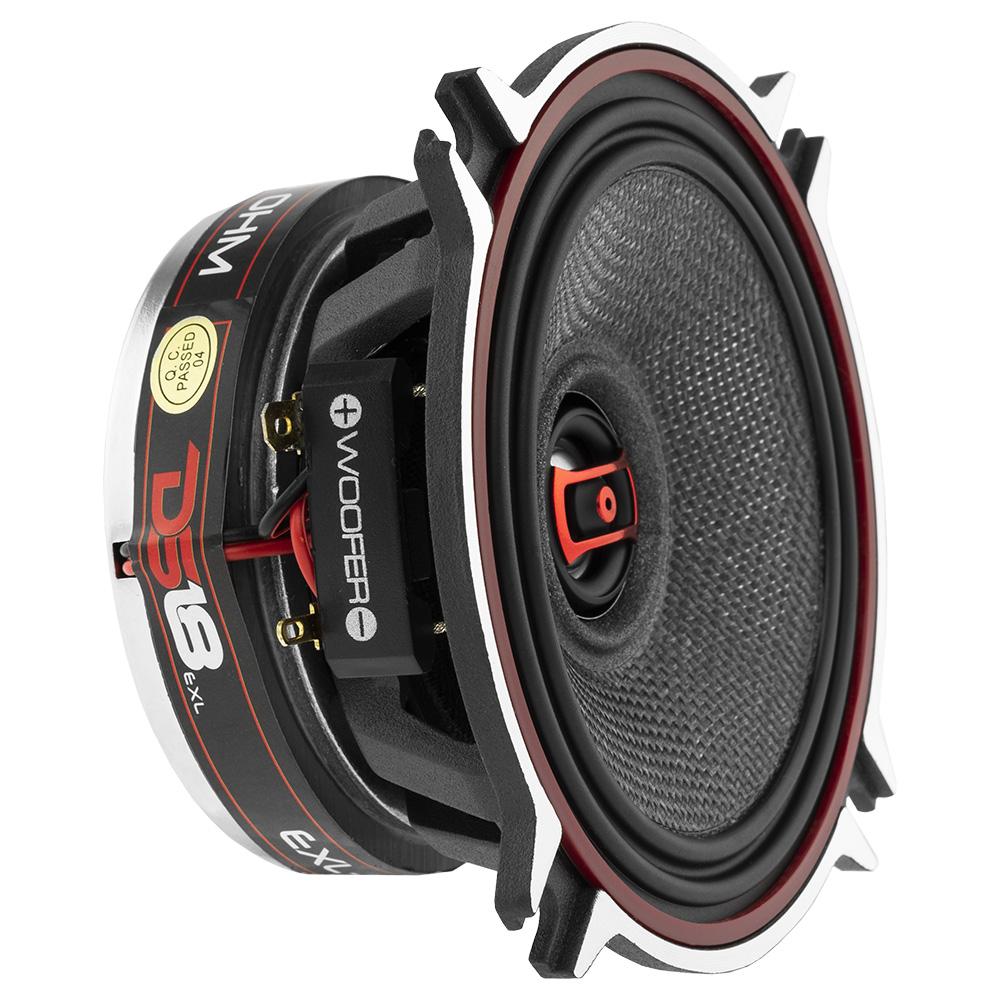 EXL 4" 2-Way Coaxial Speaker with Fiber Glass Cone | 60W RMS 3-Ohm DS18