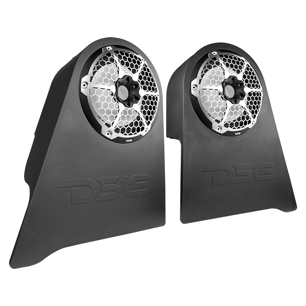 Jeep JKU 12" Wheel Well Sealed Subwoofer Enclosure Left and Right Side
