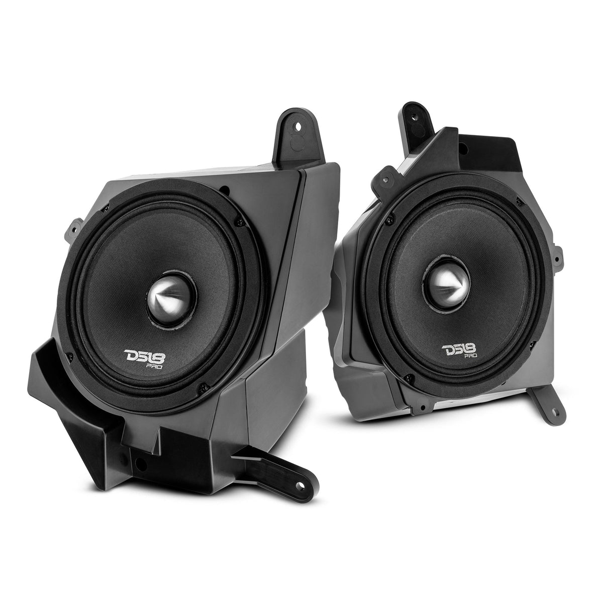 Jeep JL/JLU/JT Dash Enclosure – Loaded 6.5” Left & Right with PRO-FR6NEO, 225W RMS DS18
