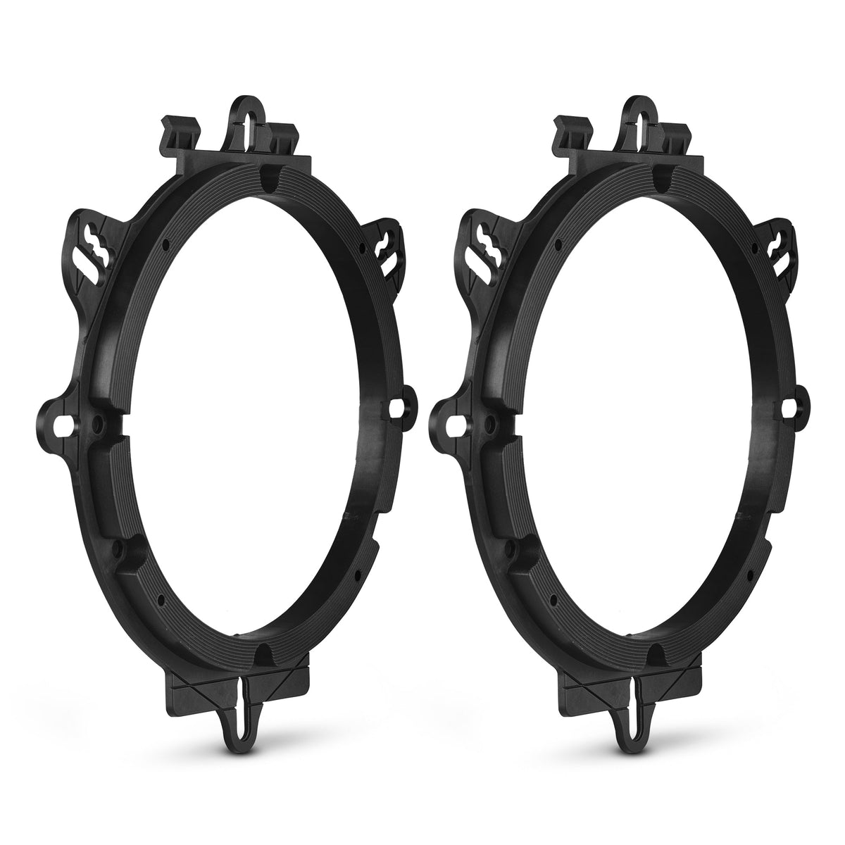 Car Audio Bundle: 6.5" & 6x9" Coaxial Speakers with OEM Speaker Adapters, Amplifier, and Wiring Kit DS18