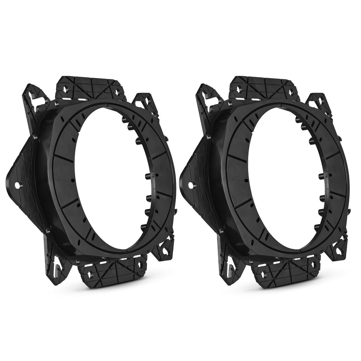 Car Audio Bundle: 6.5" & 6x9" Coaxial Speakers with OEM Speaker Adapters, Amplifier, and Wiring Kit DS18