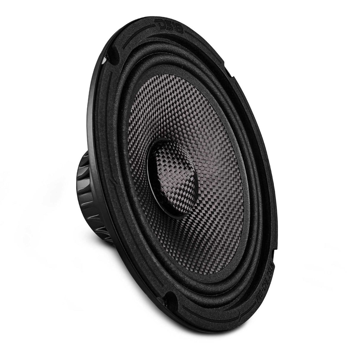 6.5” Slim Motorcycle & Motorsports Loudspeaker With Neodymium Magnet and Water Resistant Carbon Fiber Cone | 2-Ohm 150W RMS DS18