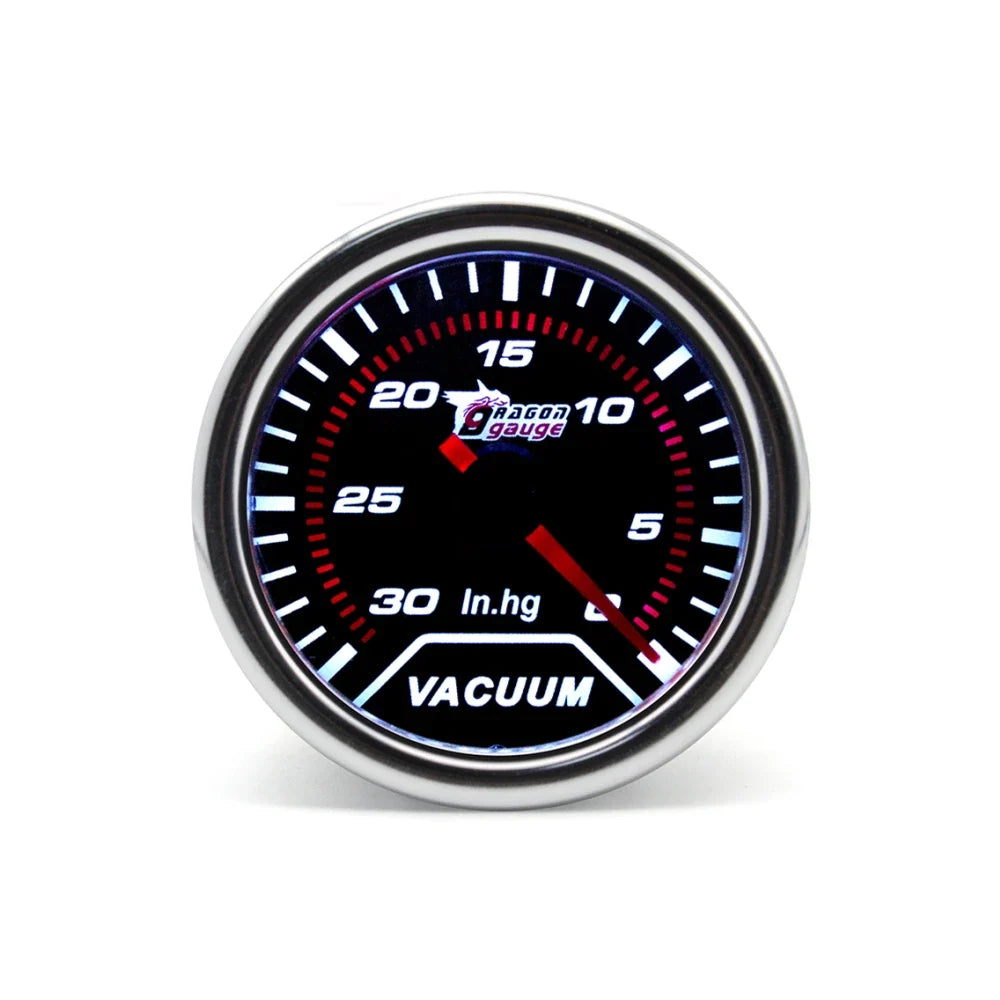 2" 52mm Car Turbo Gauge Set | Boost Water Temp Oil Pressure Tachometer Voltmeter