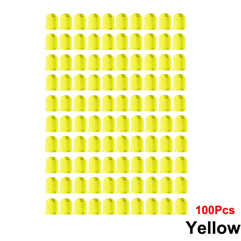 AUTCOAT Tire Stem Valve Caps | Universal Plastic Valve Covers for Cars, Trucks, Bikes MyPetiteCar.com