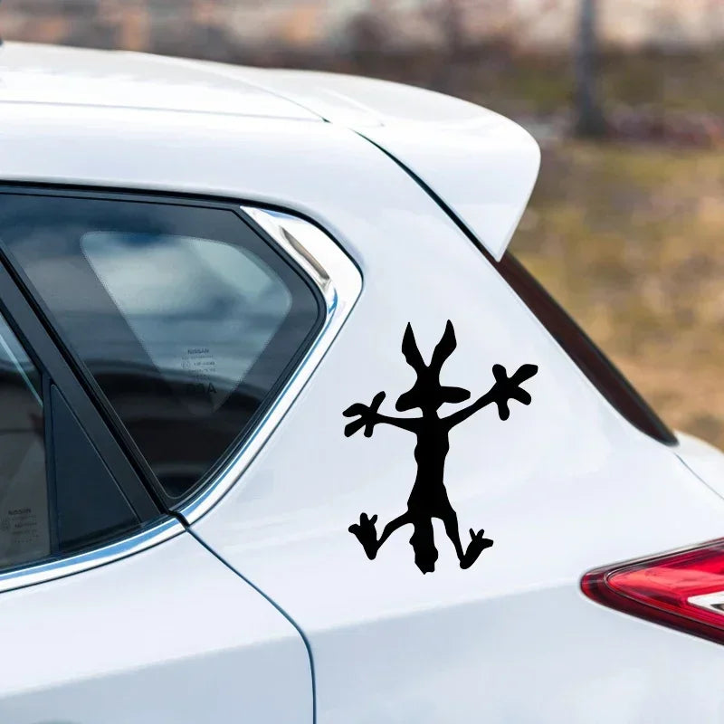 Sly Coyote Car Sticker Waterproof Vinyl Decal