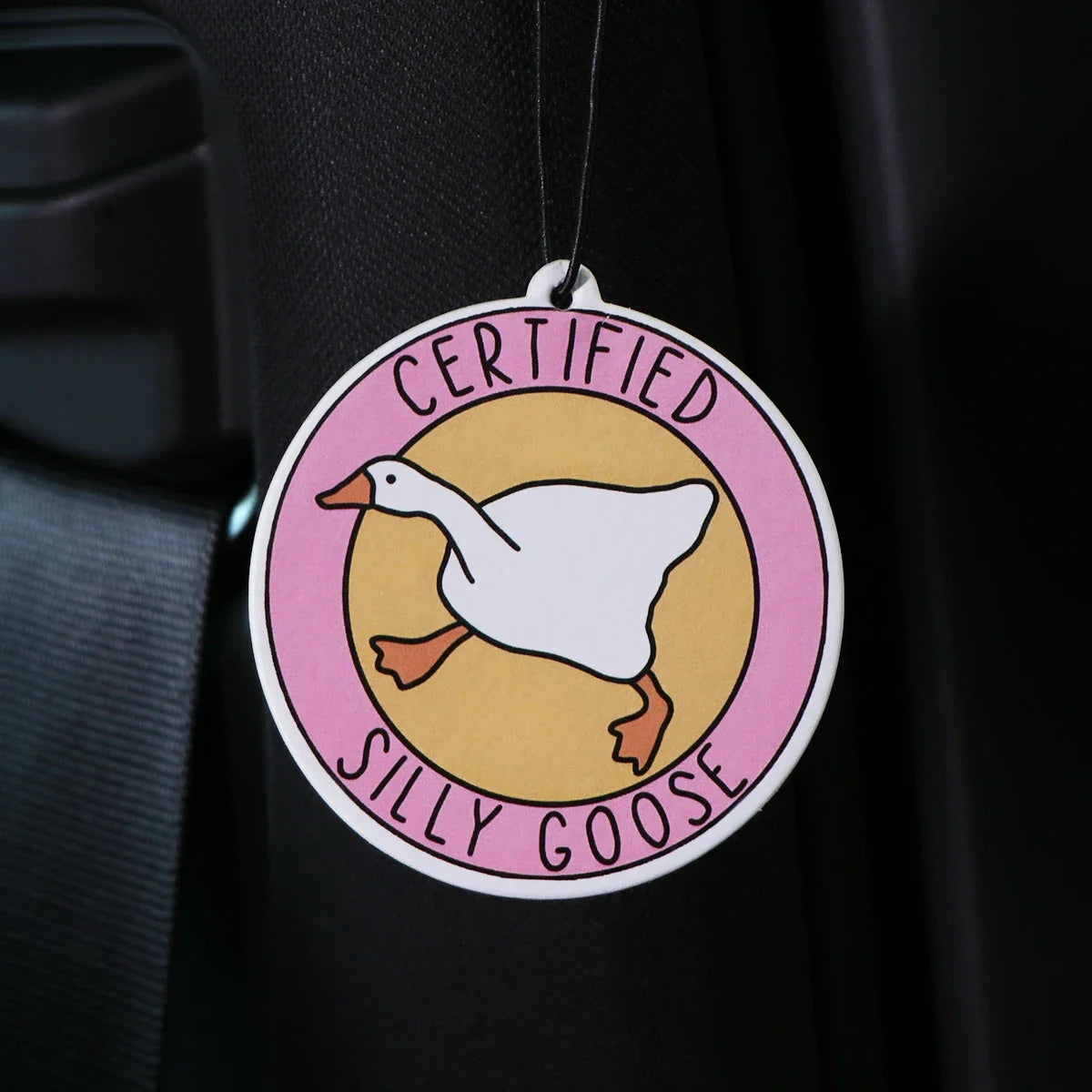 Raccoon Quotes Fragrant Paper Car Air Freshener | Solid Perfume Hanging for Home and Auto