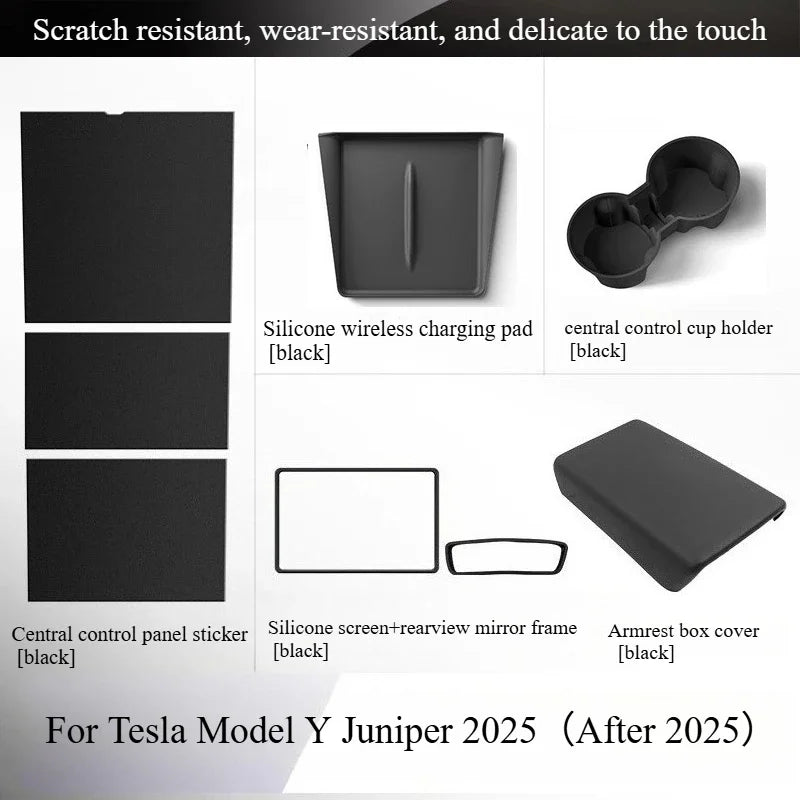 Tesla Model Y Juniper 2025 Center Console Organizer Set
