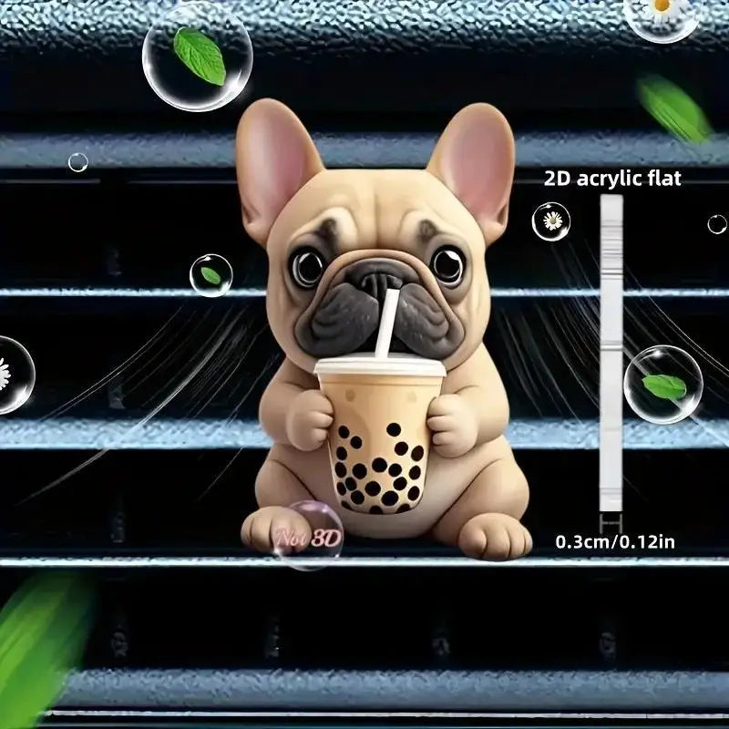 Car Outlet Vent Perfume Clips | 2D Air Freshener Diffuser for Car Interior Decoration MyPetiteCar.com