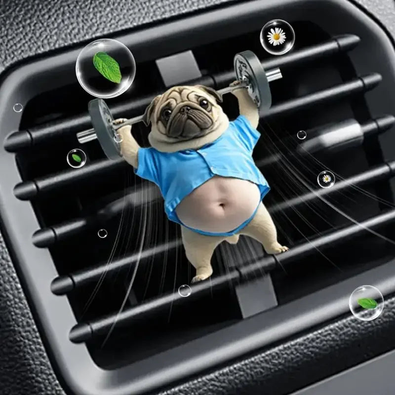 Car Outlet Vent Perfume Clips | 2D Air Freshener Diffuser for Car Interior Decoration MyPetiteCar.com