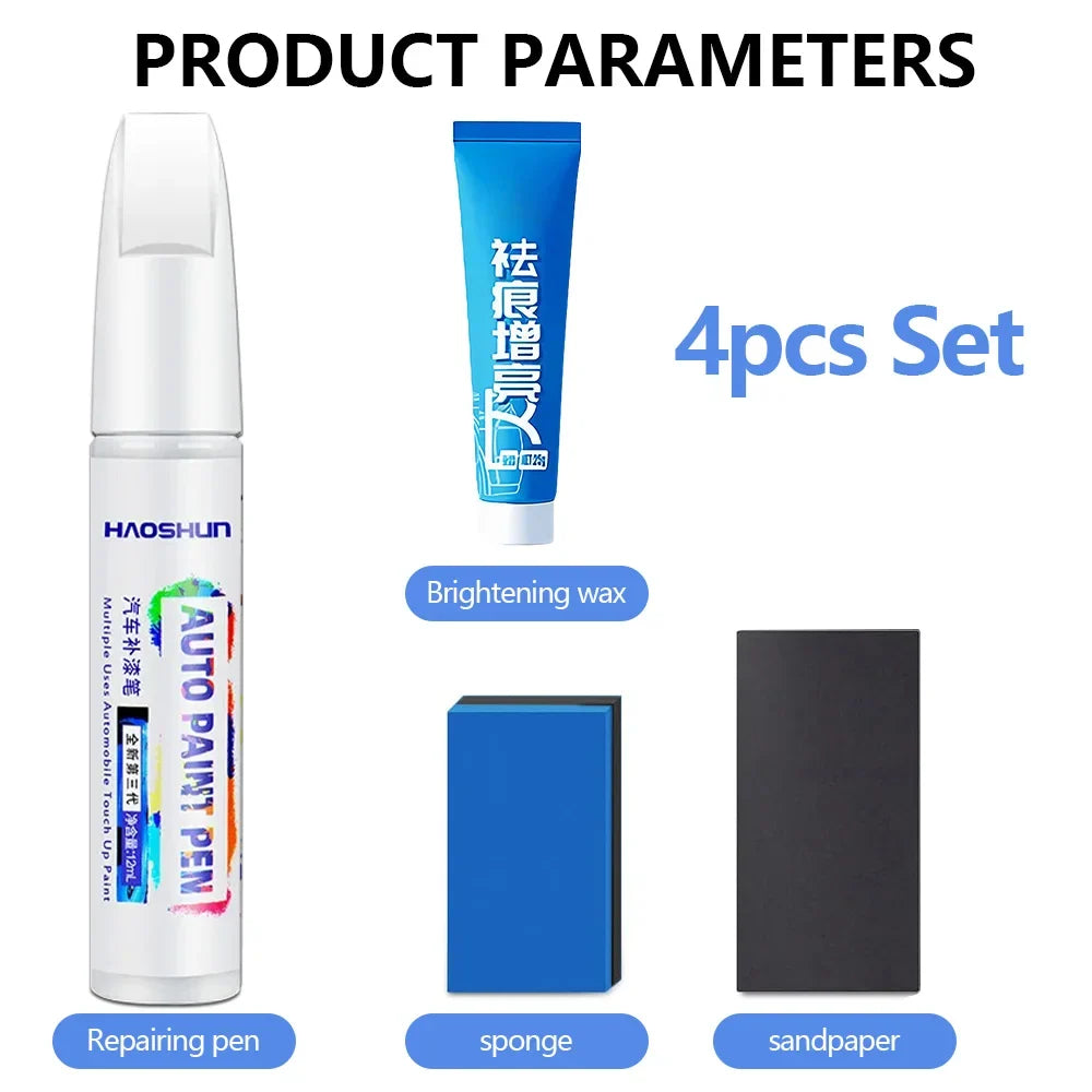 Car Paint Repair Pen For Tesla Model X Y S 3 | 4PCS Scratch Repair Kit