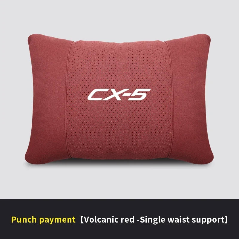 Suede Car Headrest Neck Pillow | Maybach S-Class Inspired Design MyPetiteCar.com