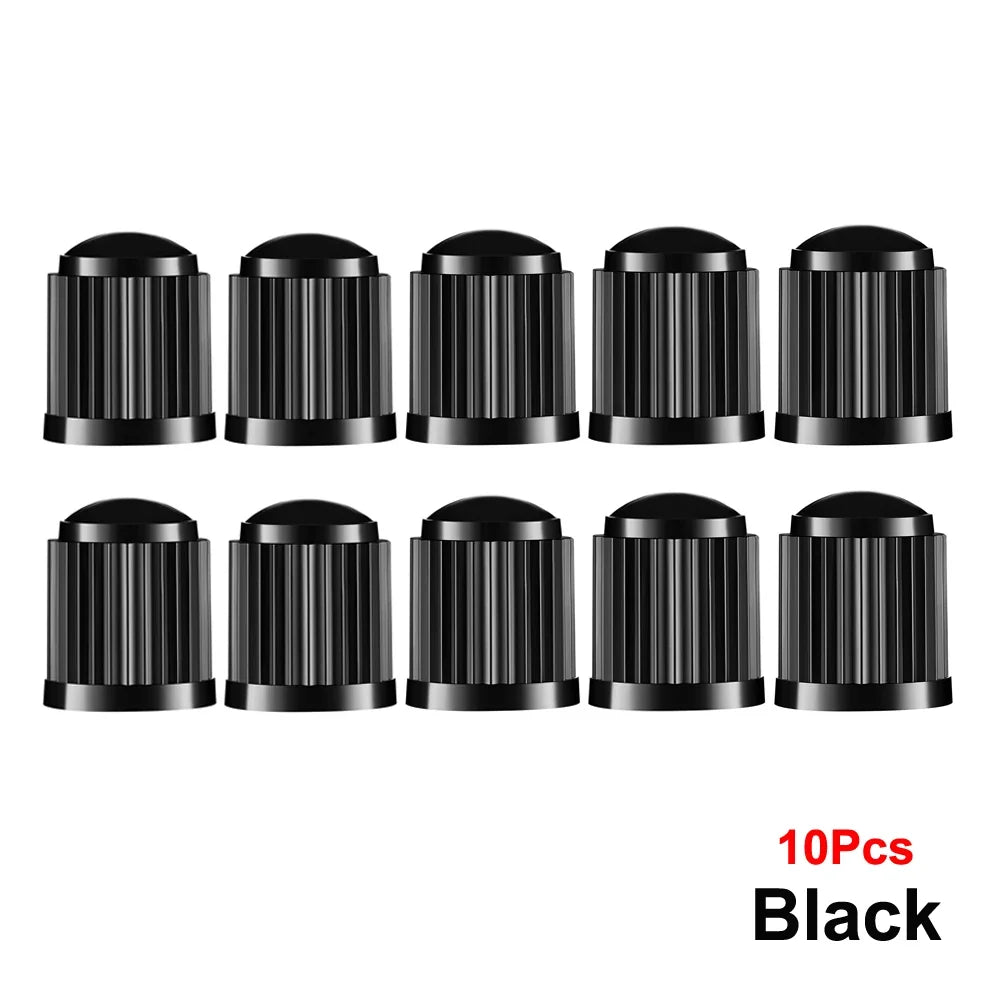 AUTCOAT Tire Stem Valve Caps | Universal Plastic Valve Covers for Cars, Trucks, Bikes MyPetiteCar.com