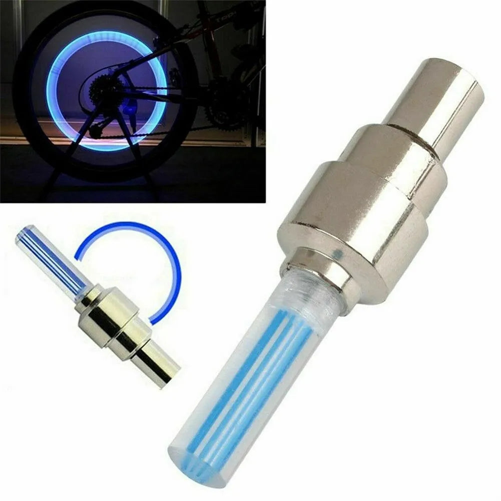 LED Valve Stem Cap Light | Motion-Activated Wheel Tire Light for Bike Car Motorcycle MyPetiteCar.com