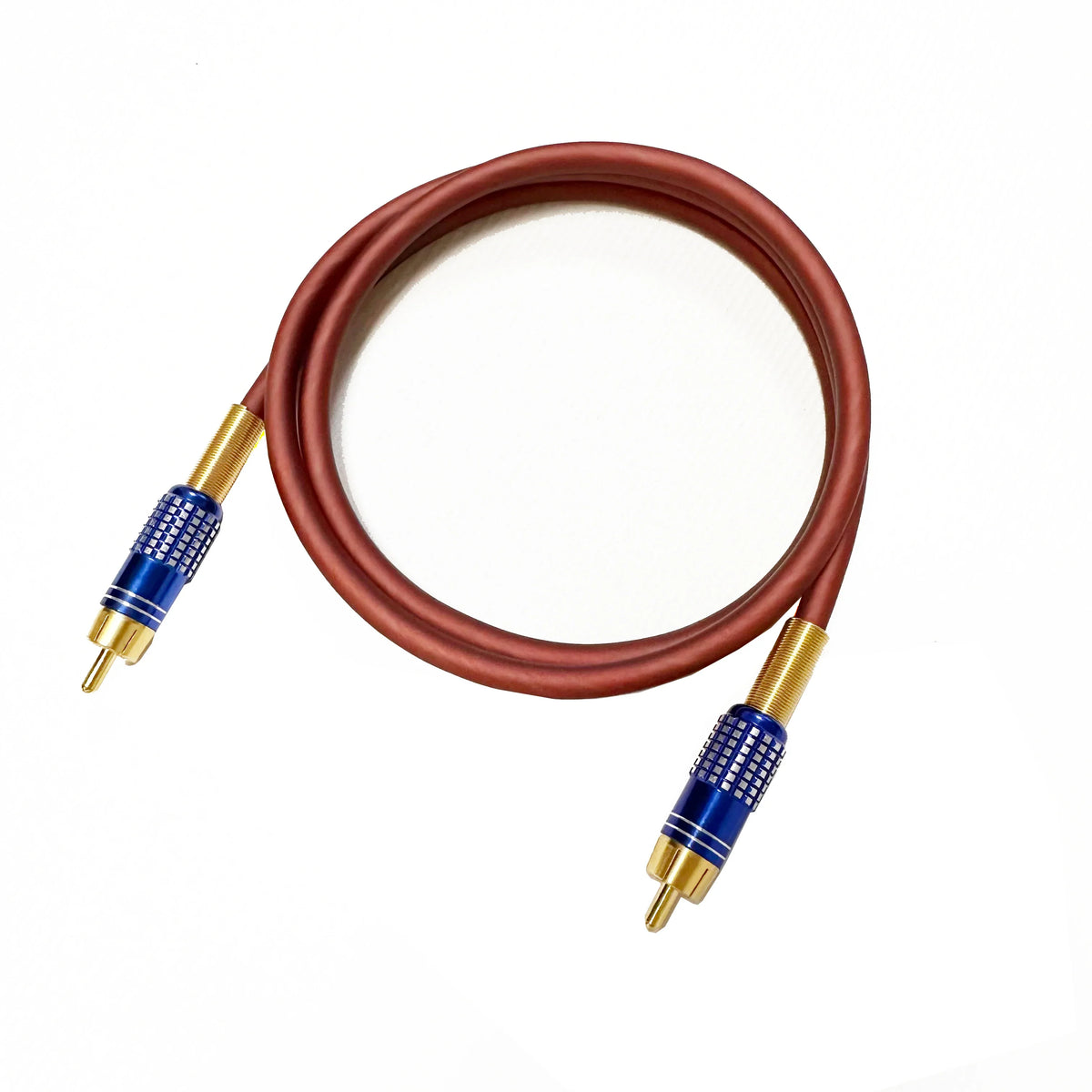 RCA Digital Coaxial Audio Cable | 1RCA Male to 1RCA Male Nylon Braided Subwoofer Cable MyPetiteCar.com