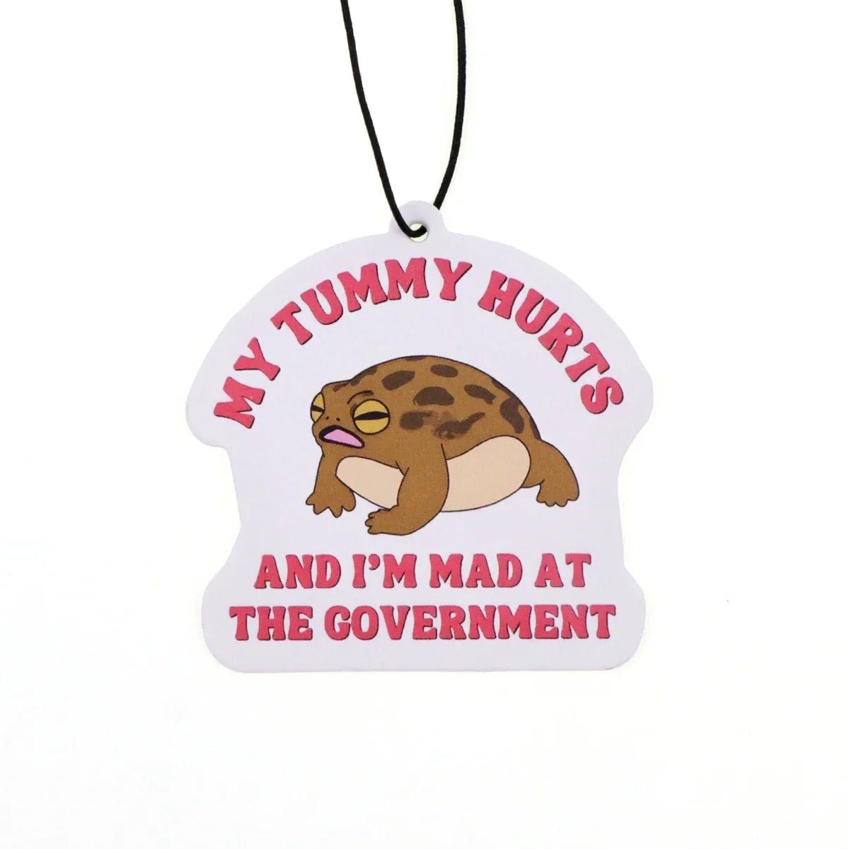 Raccoon Quotes Fragrant Paper Car Air Freshener | Solid Perfume Hanging for Home and Auto