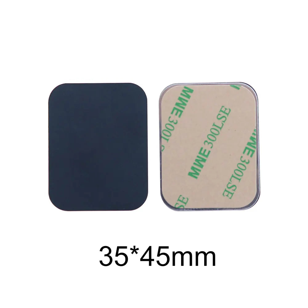 10pcs Black Magnetic Metal Plates for Car Phone Holder | Universal Iron Sheet Disk Sticker Mount MyPetiteCar.com