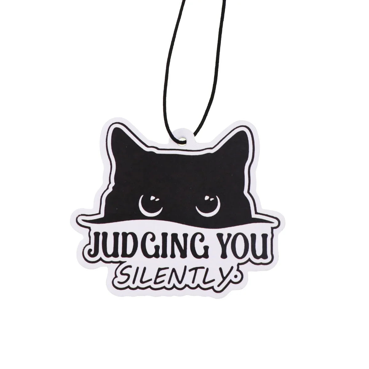 Raccoon Quotes Fragrant Paper Car Air Freshener | Solid Perfume Hanging for Home and Auto