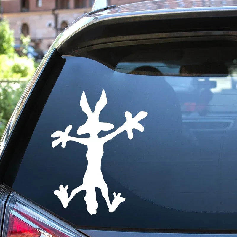 Sly Coyote Car Sticker Waterproof Vinyl Decal