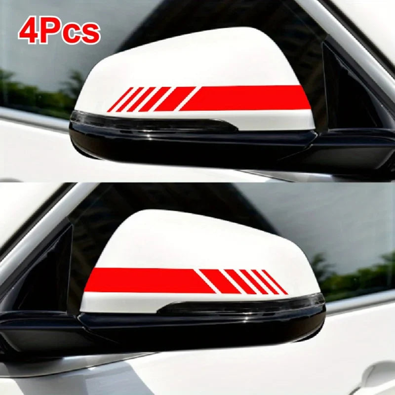 Classic JDM Reflective Stripes Vinyl Decal Kit | 4pcs Self-Adhesive Car Body Stickers MyPetiteCar.com