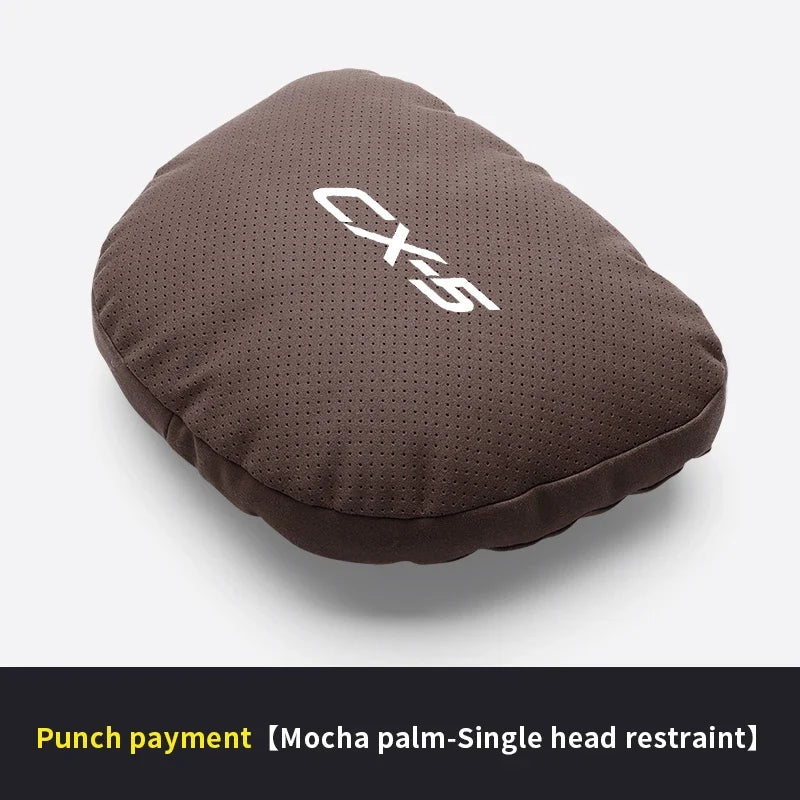 Suede Car Headrest Neck Pillow | Maybach S-Class Inspired Design MyPetiteCar.com