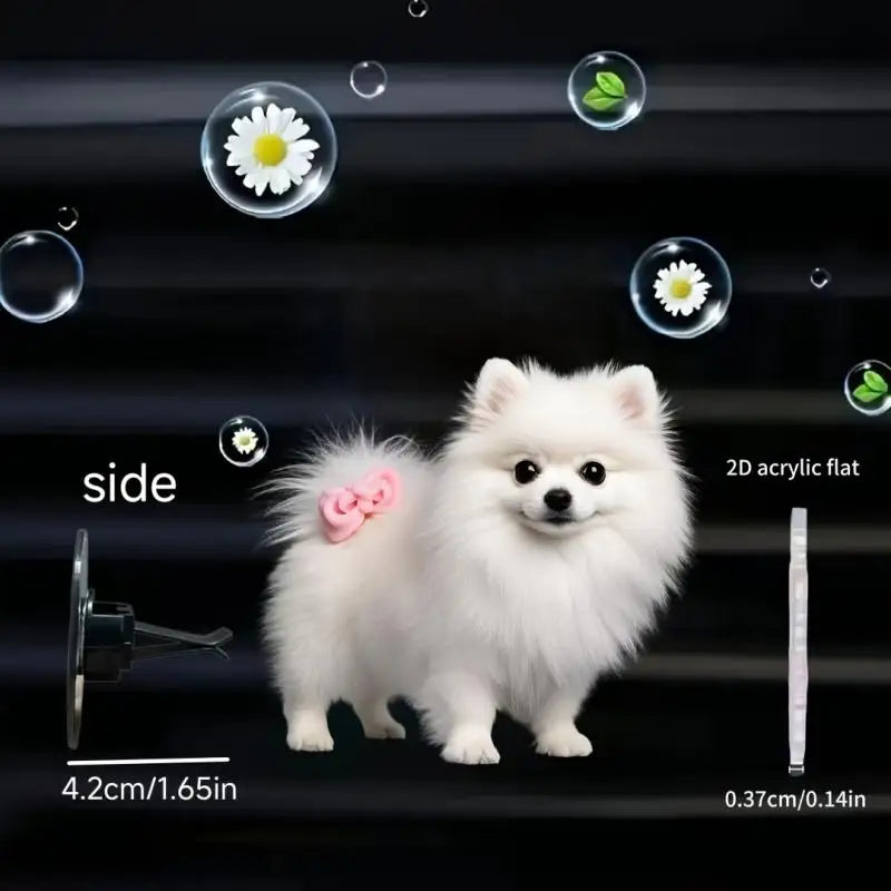 Car Outlet Vent Perfume Clips | 2D Air Freshener Diffuser for Car Interior Decoration MyPetiteCar.com