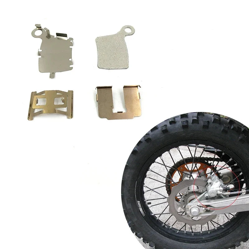 Front and Rear Brake Caliper Retaining Spring Clip Set | KTM and Husqvarna Motorcycle Parts MyPetiteCar.com