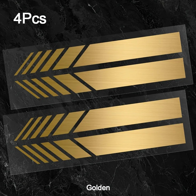 Classic JDM Reflective Stripes Vinyl Decal Kit | 4pcs Self-Adhesive Car Body Stickers MyPetiteCar.com