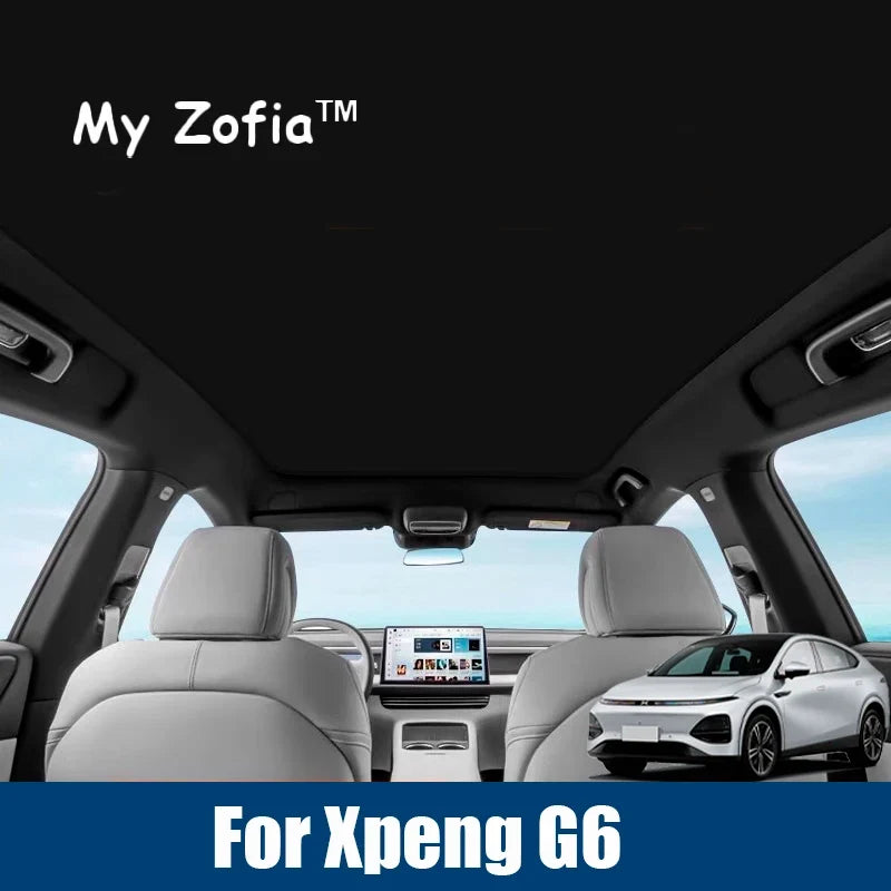 Xpeng G6 2024-2026 Sunroof Sun Shade | PVC Sun Visor Curtain
