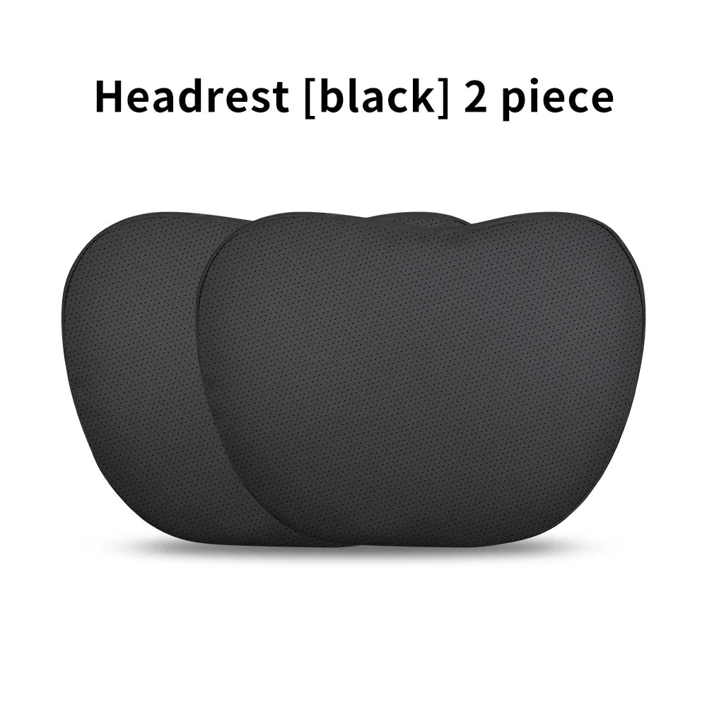 Tesla Model 3/Y Juniper Neck Pillow | Nappa Leather Memory Foam Headrest MyPetiteCar.com