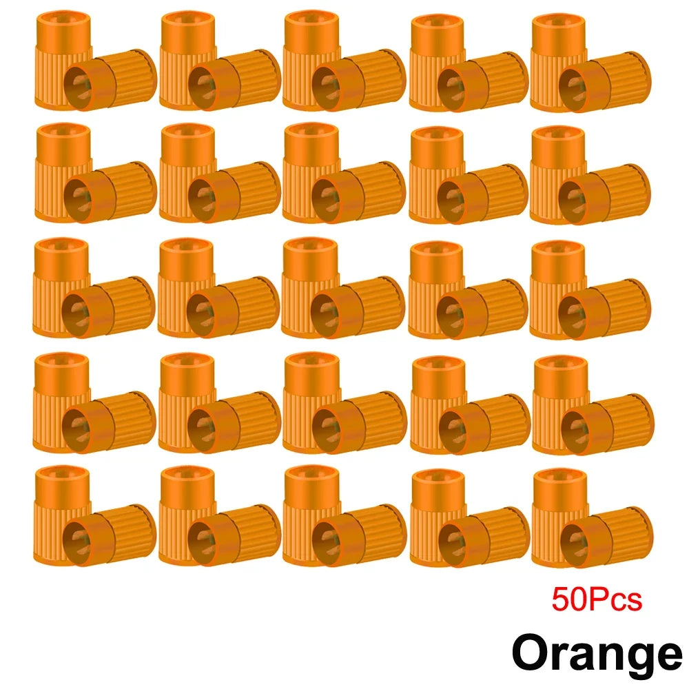 Plastic Tire Valve Caps with Built-in Valve Core Remover | Universal Stem Covers for Cars, Bikes, Trucks MyPetiteCar.com