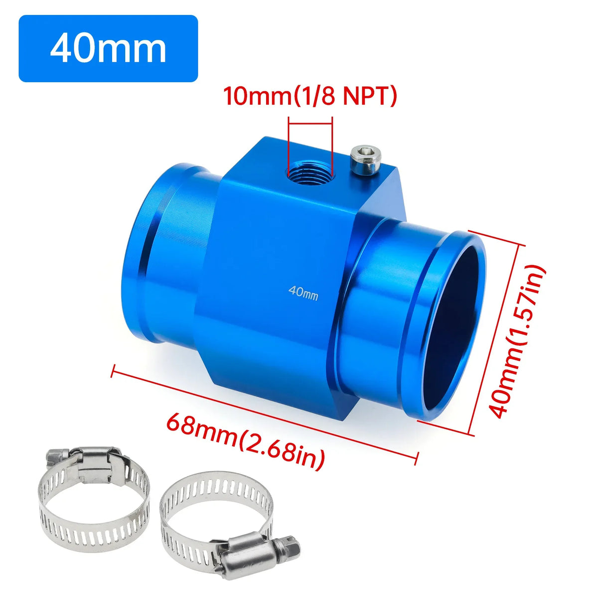 HD Car LCD Water Temperature Meter Thermometer Voltmeter Gauge | 2in1 Temp & Voltage Meter for 12V/24V Vehicles MyPetiteCar.com