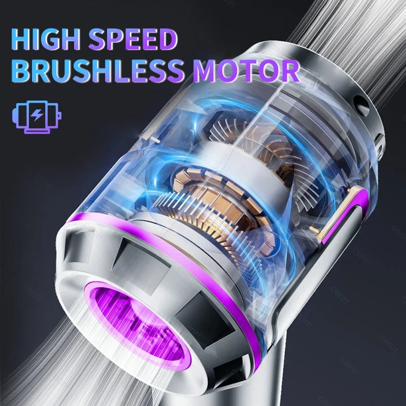 998000PA Mini Car Vacuum Cleaner | Cordless Handheld Blower for Car and Home