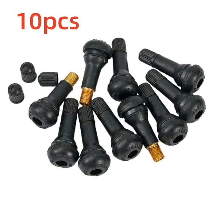 TR413 Tire Air Nozzle Valve Stem Set | 10 or 25 Pack Rubber Snap-in Car Accessories MyPetiteCar.com