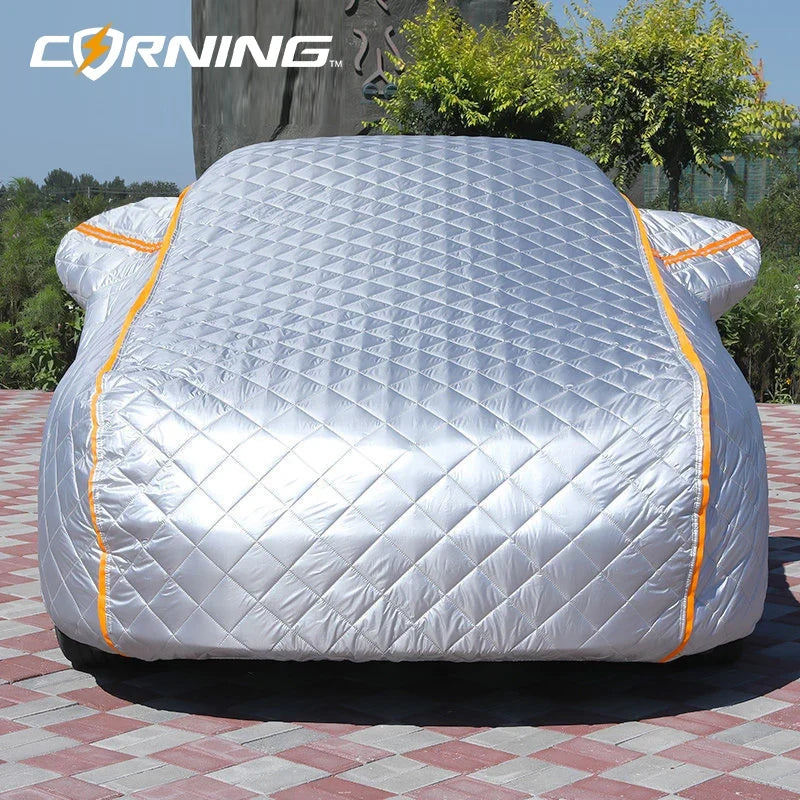 Car Covers Winter Windshield Resistant Cover Snow Hail Proof Protect Outdoor Awning Auto Front Windscreen Frost Prevention Outer | CORNING Winter Car Cover MyPetiteCar.com
