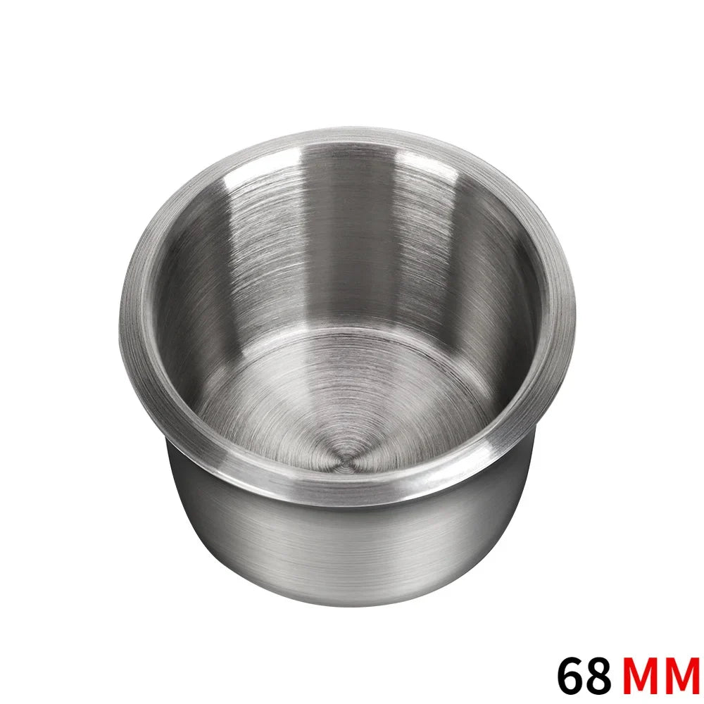 68/85/90mm Stainless Steel Marine Boat RV Cup Holder | Universal Rustproof Drink Bottle Holder MyPetiteCar.com