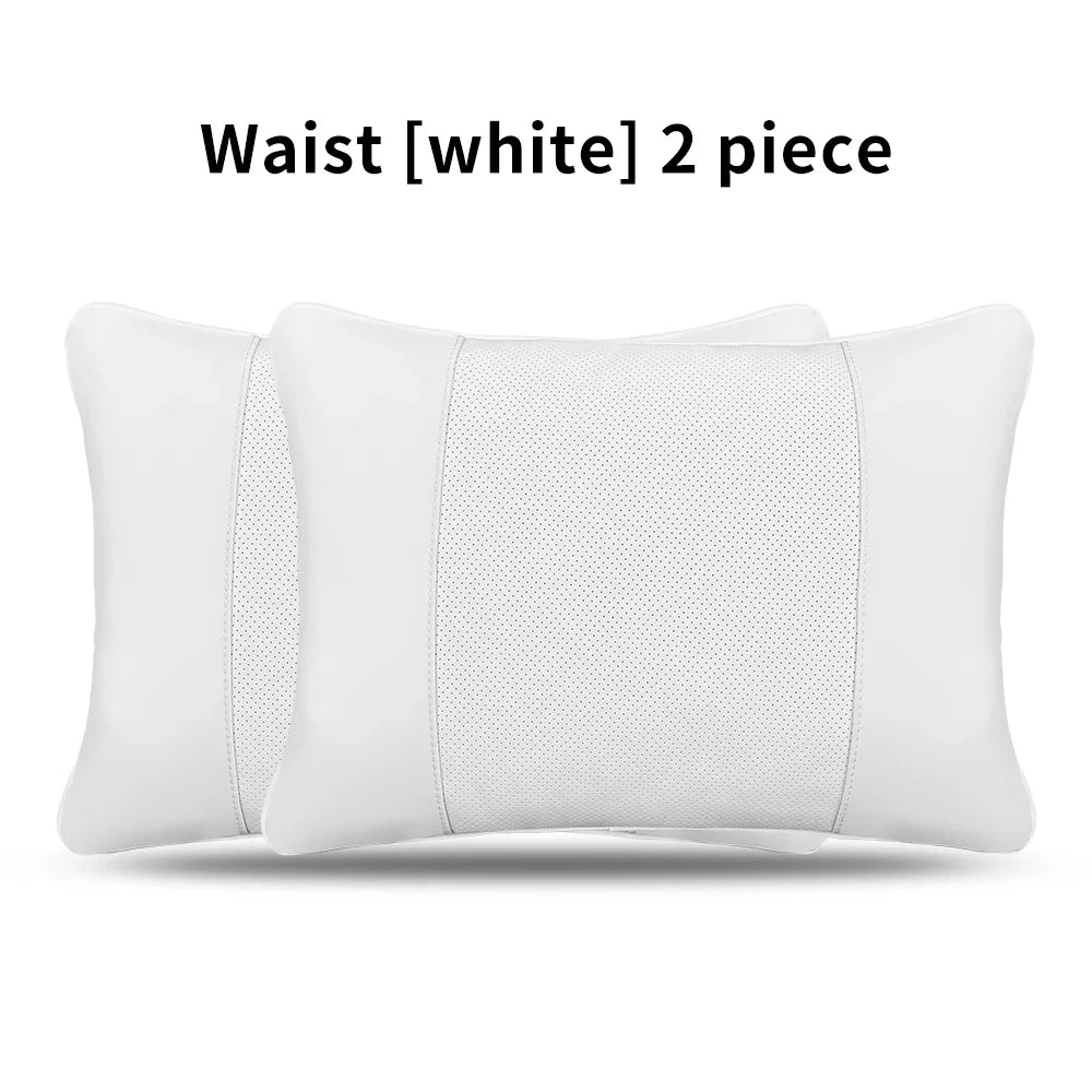 Tesla Model 3/Y Juniper Neck Pillow | Nappa Leather Memory Foam Headrest MyPetiteCar.com