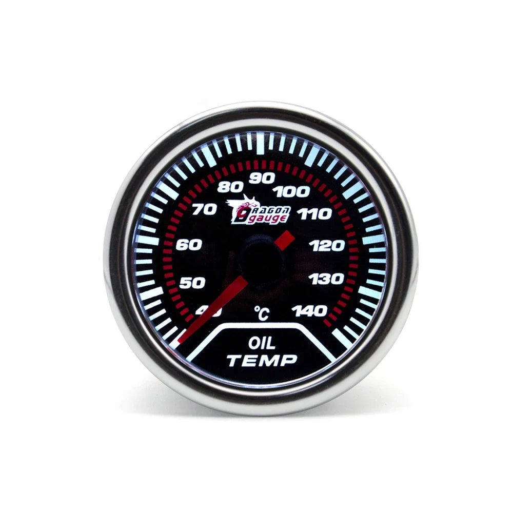 2" 52mm Car Turbo Gauge Set | Boost Water Temp Oil Pressure Tachometer Voltmeter