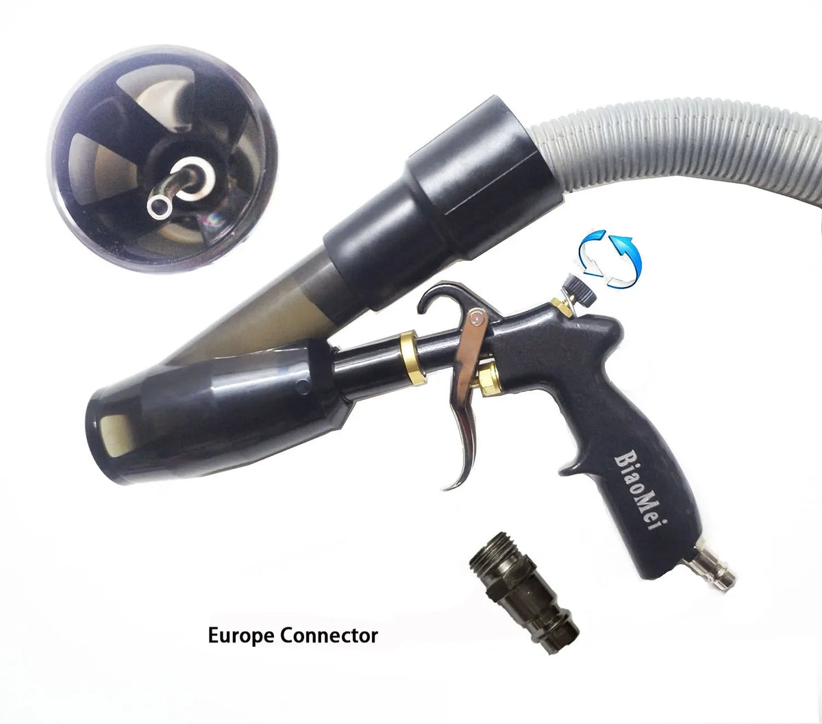 Car Interior Detailing Tornado Air Blow Gun | Cleaning Tool for Dust and Dirt MyPetiteCar.com
