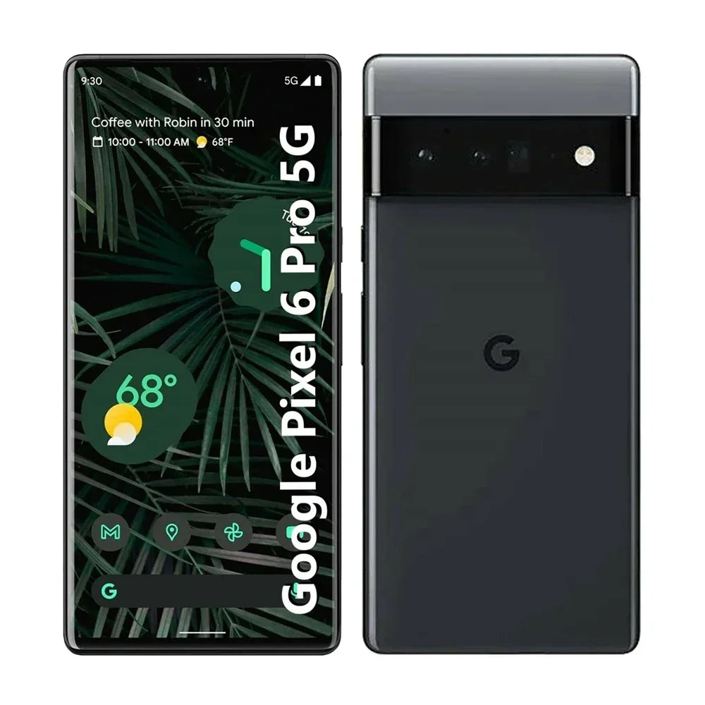 Google Pixel 6 Pro 6Pro 5G Octa Core 6.7inch Screen 12GB RAM 128GB/256GB ROM 50 MP Camera Google Tensor Unlocked Cell phone
