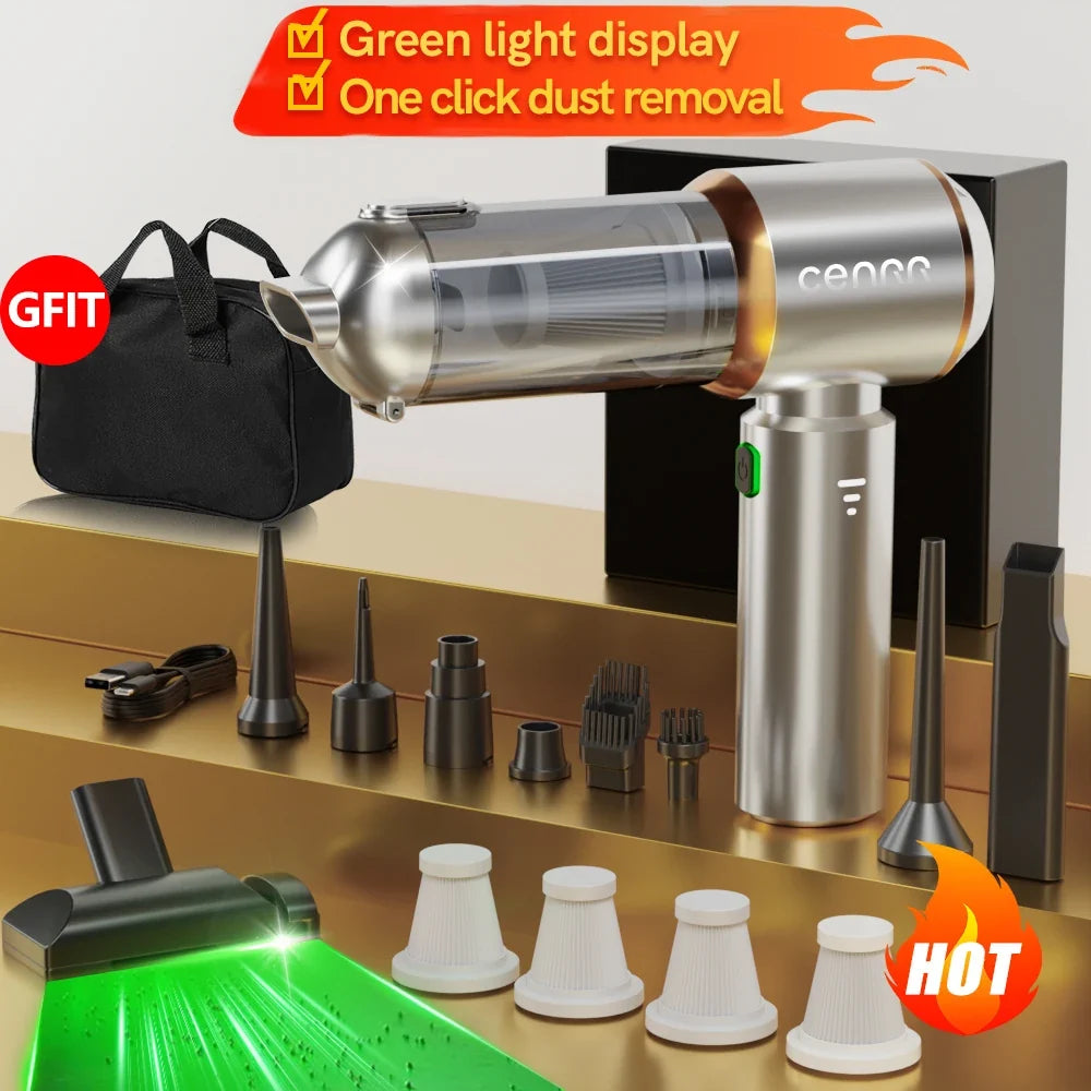CENRR 998000PA Cordless Car Vacuum Cleaner | Strong Suction Handheld Vacuum MyPetiteCar.com