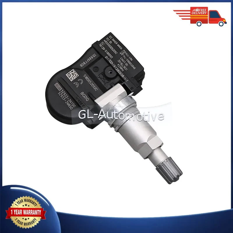 4PCS 433MHz TPMS Sensor Tire Pressure Monitoring Sensor for Hyundai Equus 2009-2016 | Direct Fit Replacements MyPetiteCar.com