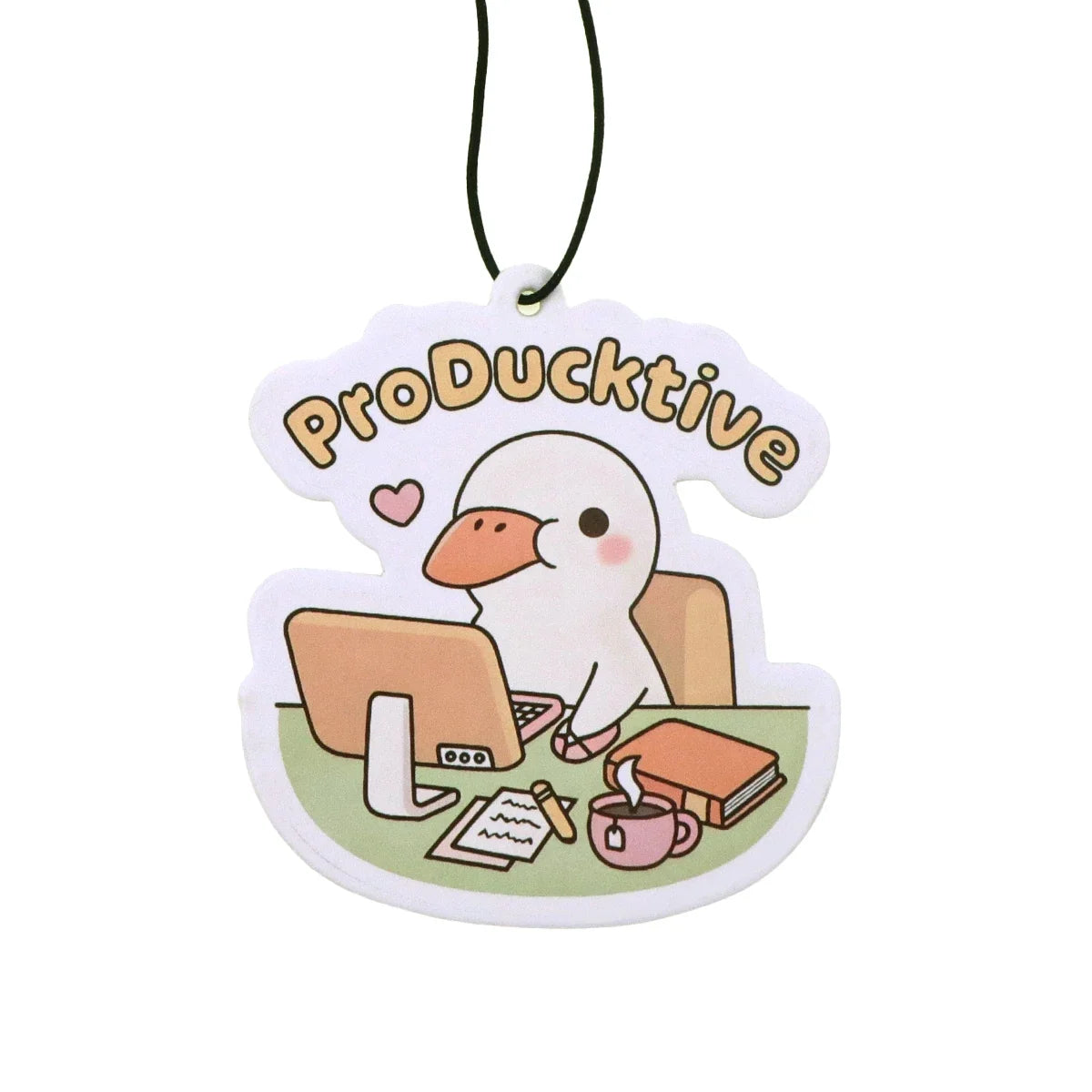 Raccoon Quotes Fragrant Paper Car Air Freshener | Solid Perfume Hanging for Home and Auto