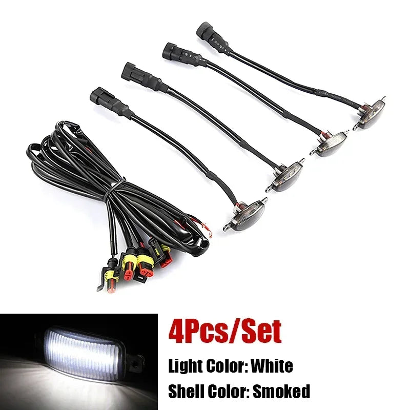 Universal LED Car Front Grille Lights | Eagle Eye Lamp with Harness for Pickup, Off-Road, SUV, Ford, Toyota MyPetiteCar.com