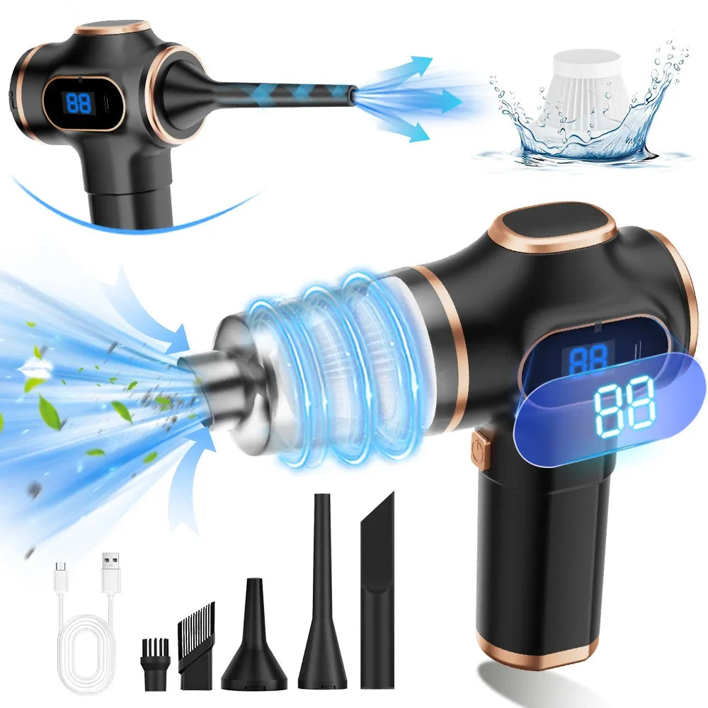 ABS Wireless Car Vacuum Cleaner | High Power Handheld Vacuum for Car, Home, Sofa, and Office MyPetiteCar.com