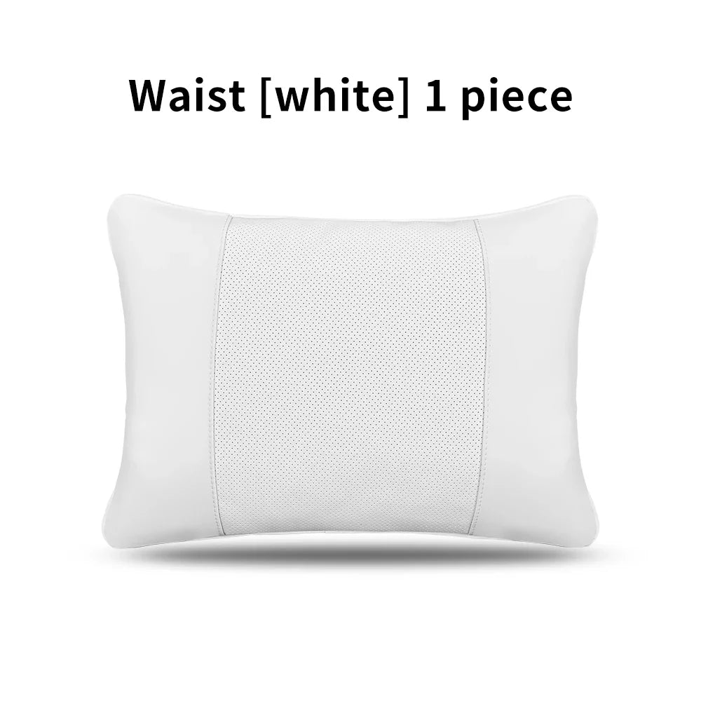 Tesla Model 3/Y Juniper Neck Pillow | Nappa Leather Memory Foam Headrest MyPetiteCar.com