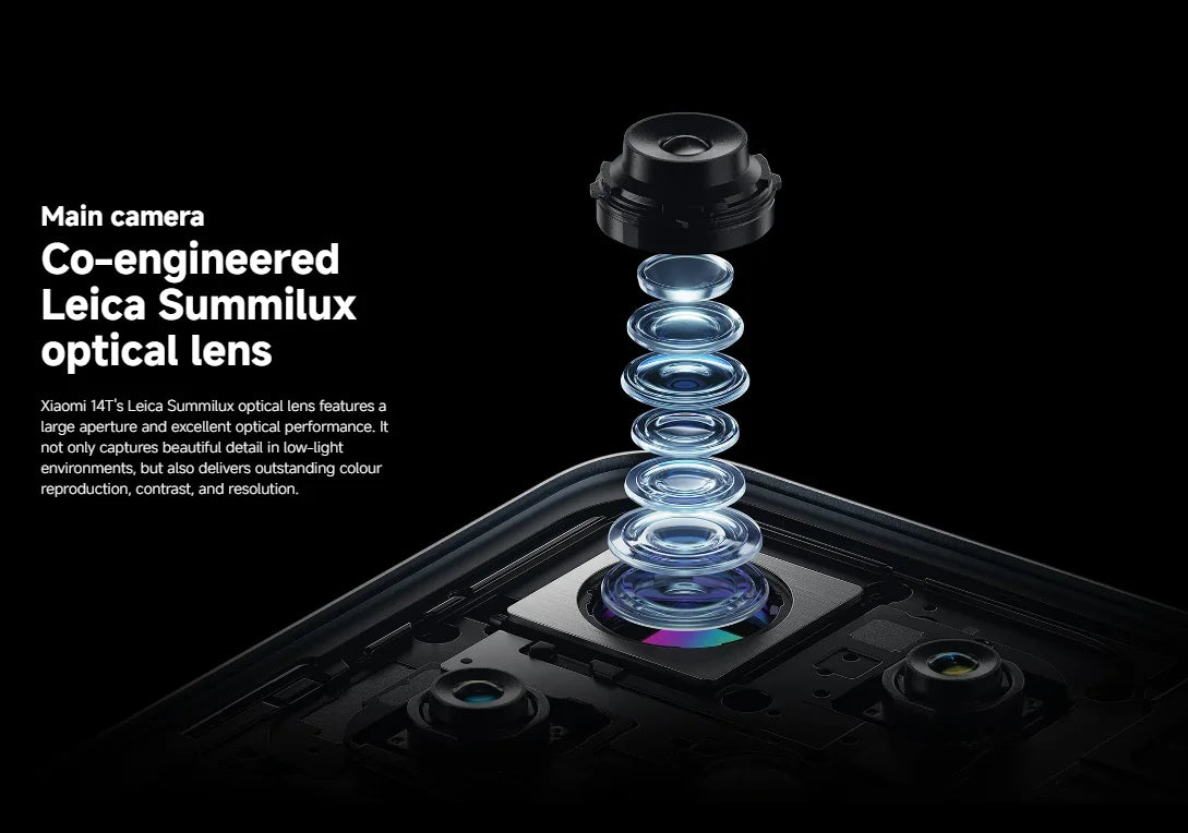 Global Version Xiaomi 14T 5G 6.67" AMOLED Display 256GB 512GB MTK Dimensity 8300-Ultra 144Hz 50MP Leica Camera 67W HyperCharge